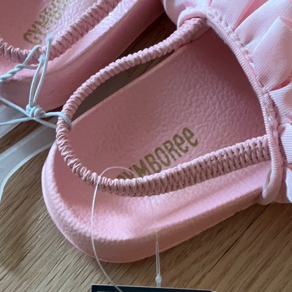 NWT Gymboree whisper Pink Slingback Sandals Size 7 Toddler Girl's - Picture 4 of 5